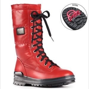 Olang Glamour Red Winter Boots